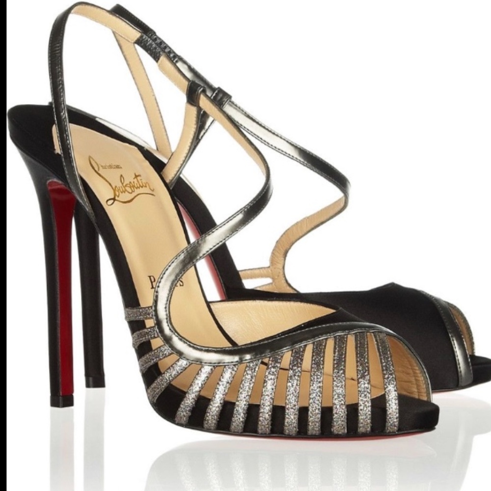 Louboutin Scoubridou Cage heels RETAIL 895!